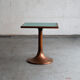 Table bistrot art déco, design français, années 1950