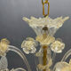 Venetian Murano Glass Chandelier 3 Lights 1960’s 