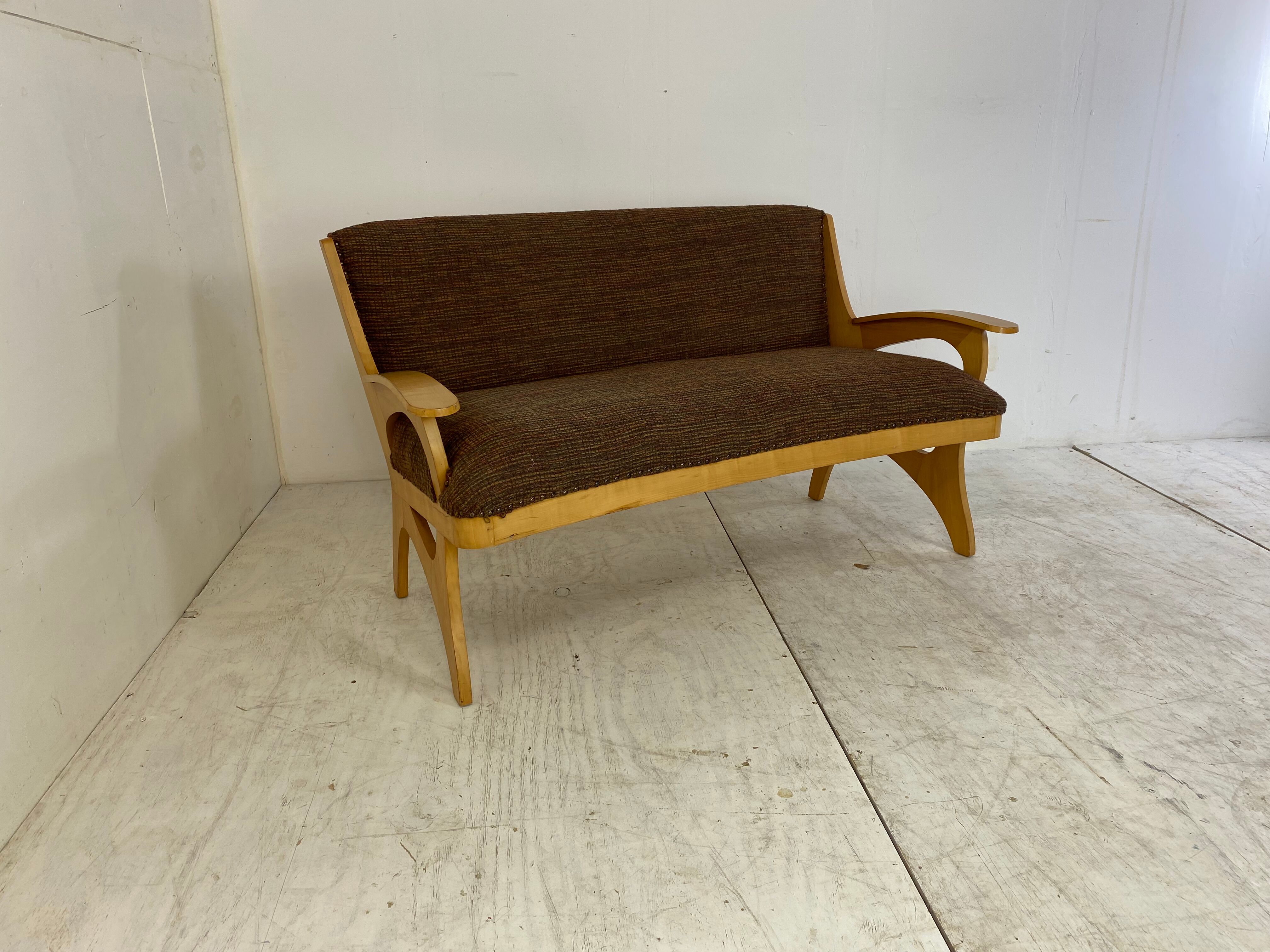 Mid-Century Modernist Two Seater Sofa, 1950s