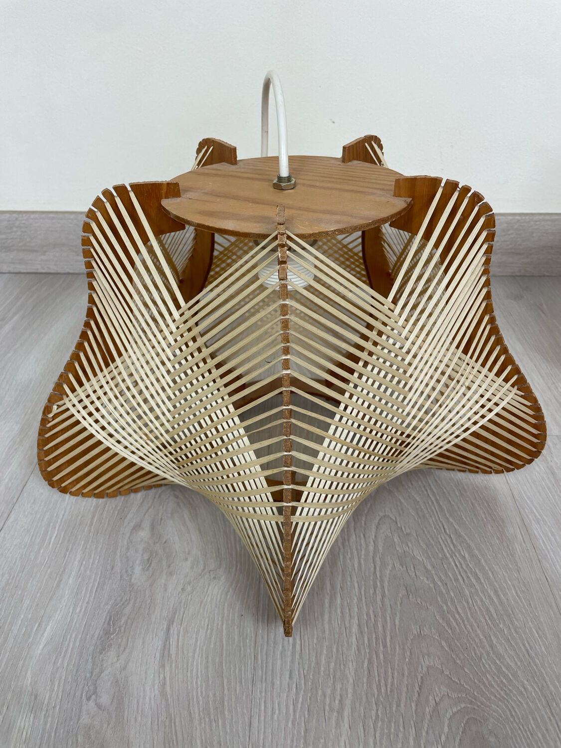 Pair of Scandinavian pendant lamps