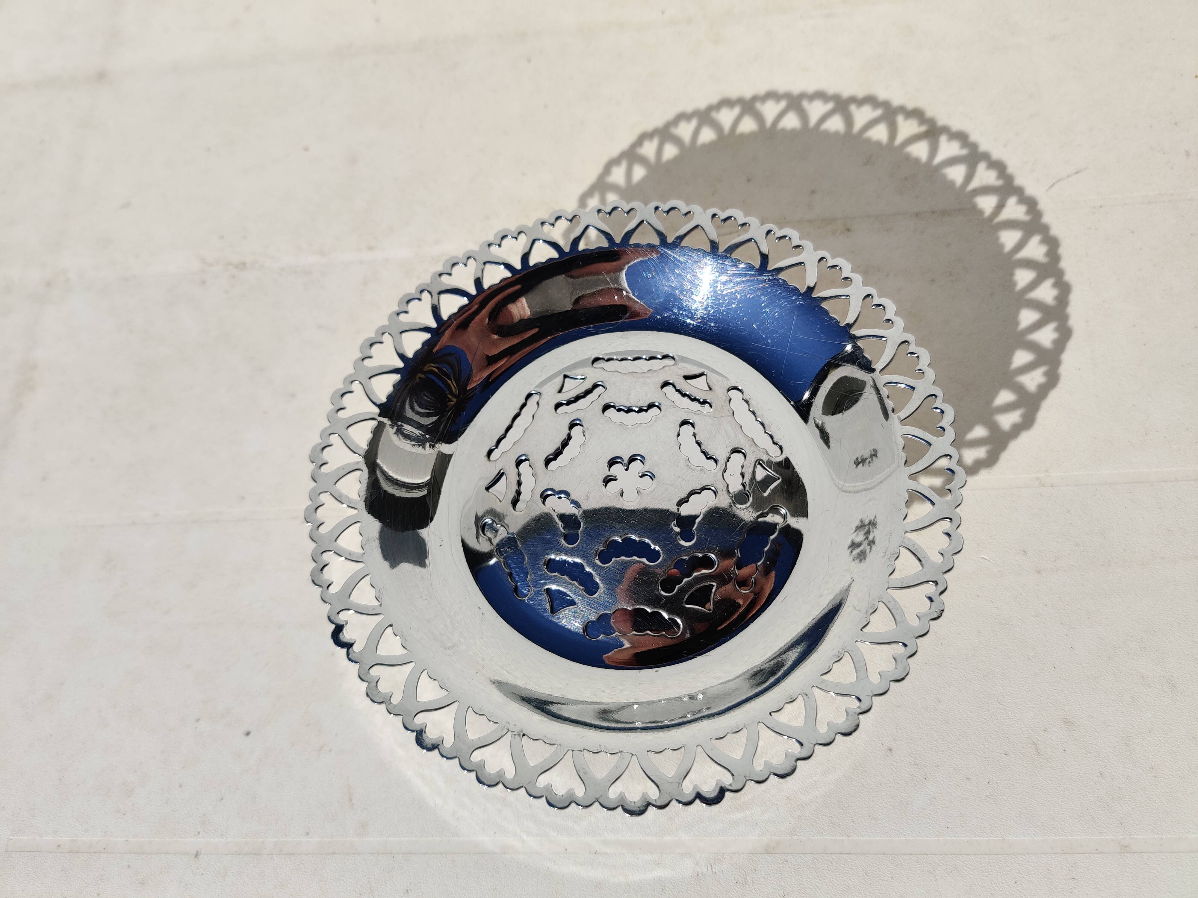 Vintage silver-plated butter dish from the "Coquillor" brand