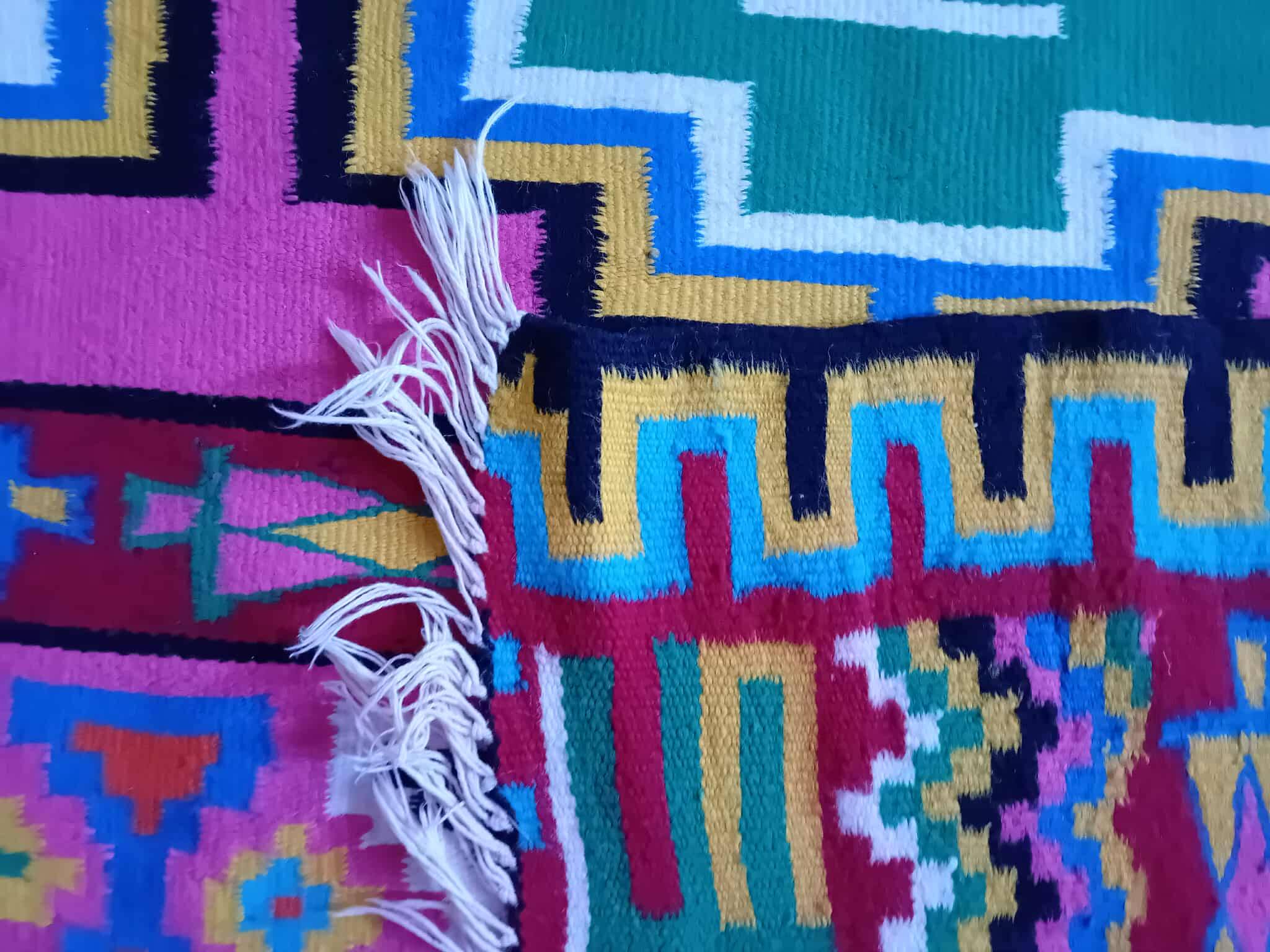 Handmade Algerian Berber Kilim 181x93cm