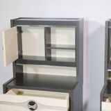 Modernist space age chest of drawers sideboard cabinet, 70s