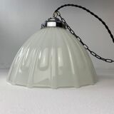 Art deco pendant lamp in opaline