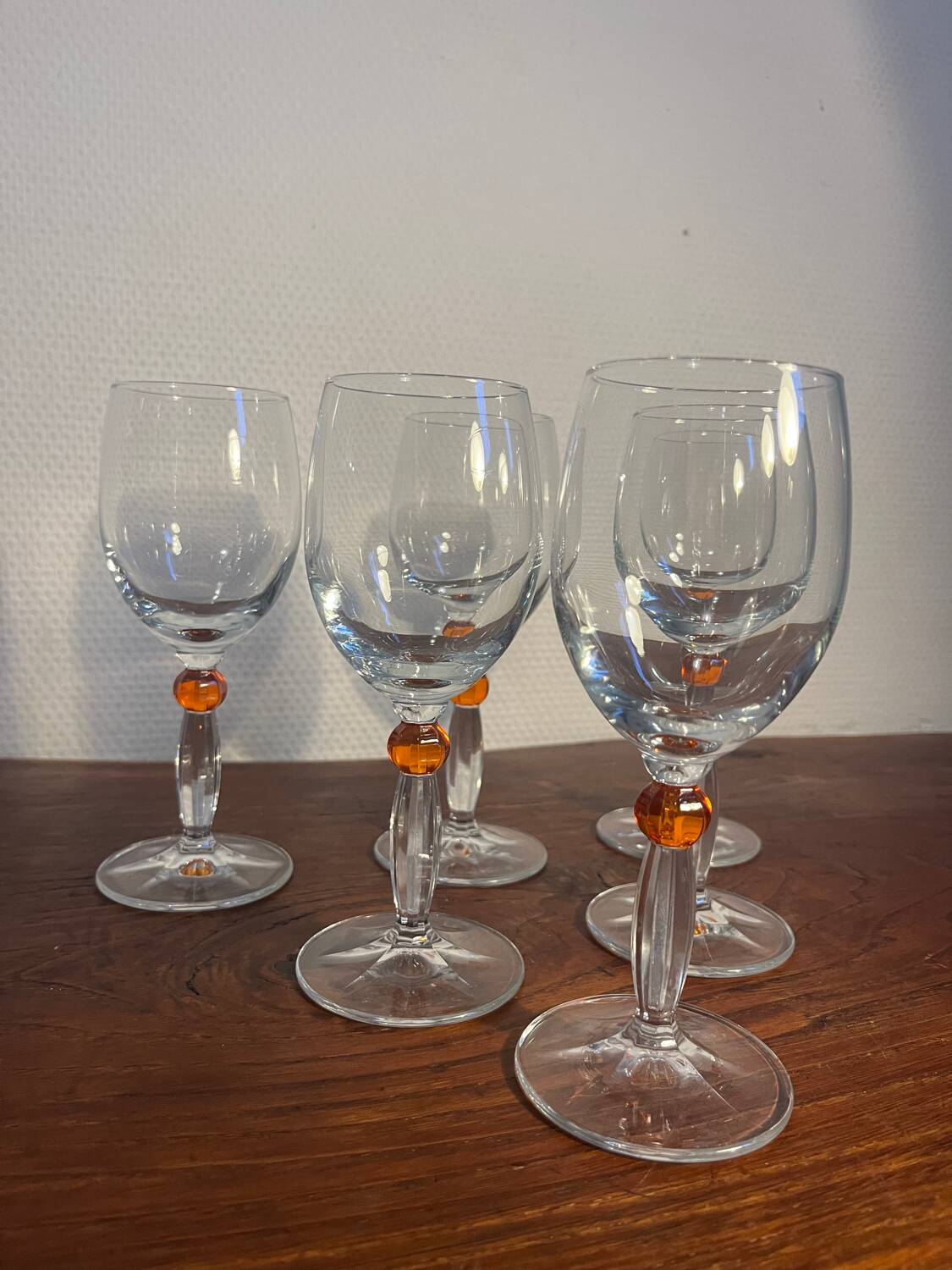 Verre à pied eau vin