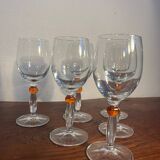 Water wine stemmed glass