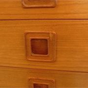 Mid-century Danish modern teak sideboard by Henry W. Klein for Bramin 1960s