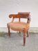 Fauteuil de bureau en acajou XIXe siècle
