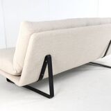 Canapé Kho Liang Ie Artifort C684 - nouveau revêtement en tissu Teddy