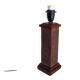 Angel L. Pazmino leather totem lamp 1960s Style Furniture