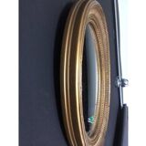 50x40cm golden oval antique mirror