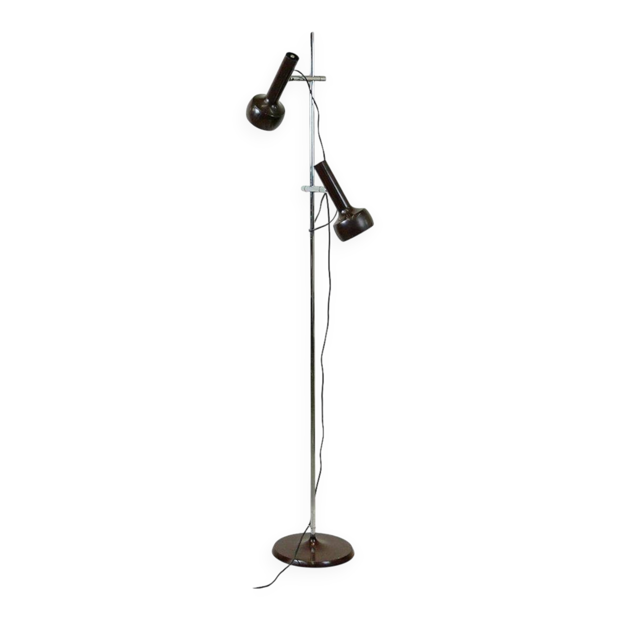 Brown Space Age Spot Floor Lamp by Swiss Lamps International