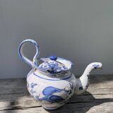 Théière en céramique bleu Moustiers