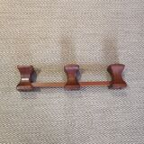 Scandinavian style wooden coat rack