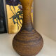 Vase céramique Accolay ocre jaune doré