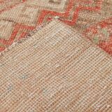 3x10 Peach Red Soft Vintage Turkish Runner Rug, 86x303Cm SK 20297