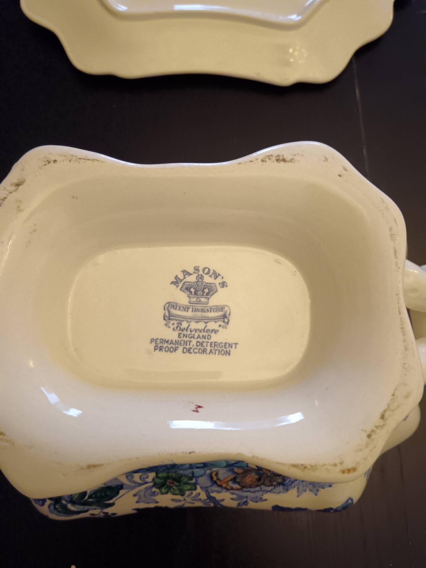 Mason's soup tureen