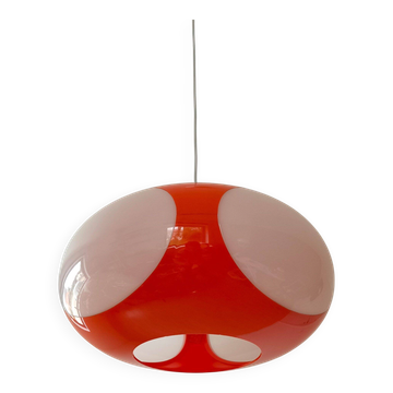 Orange/white bug-eye UFO pendant lamp – Massive