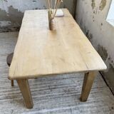 Solid oak farmhouse table 180 cm