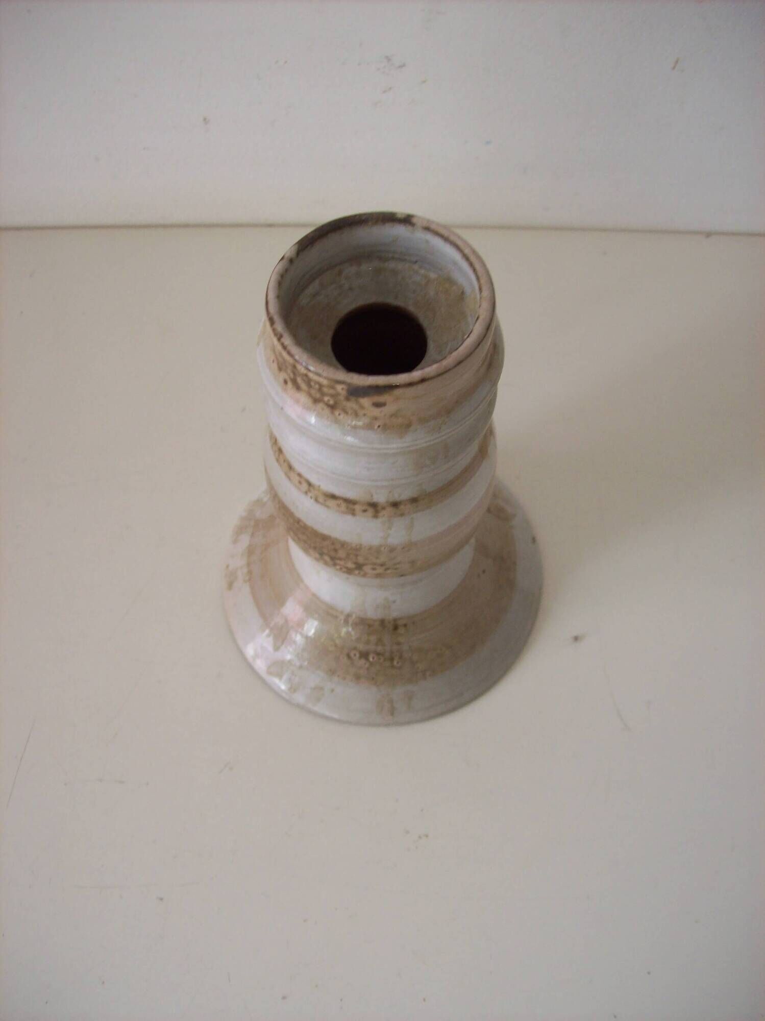 Vintage ceramic candlestick