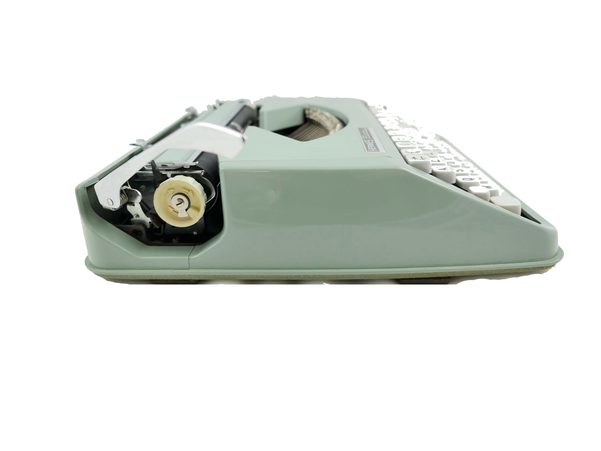 Hermes Baby Cursive Typewriter Revised New Ribbon