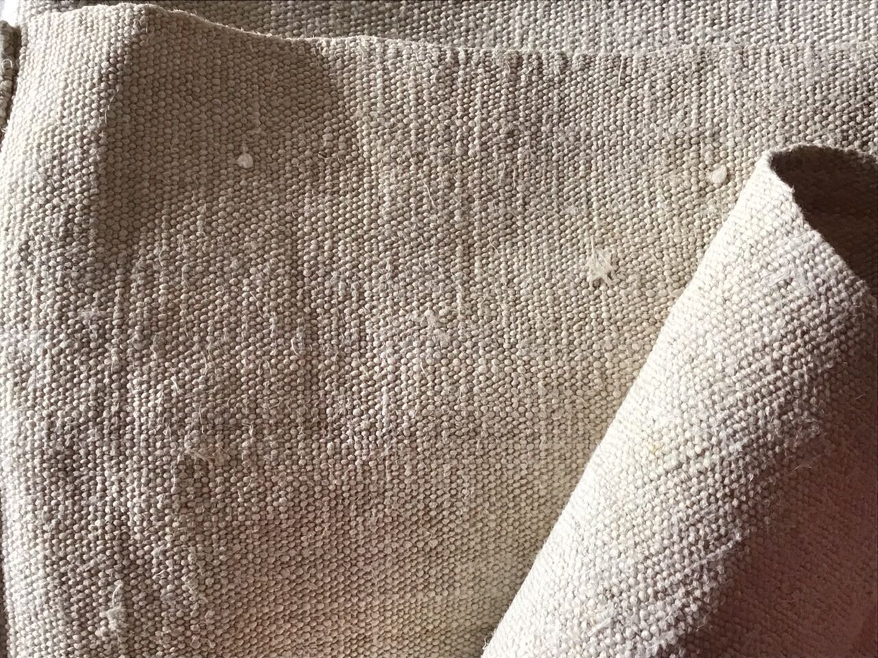 Large farm tablecloth 19th