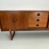 Very rare model of vintage sideboard from the 1960s made of teak wood.