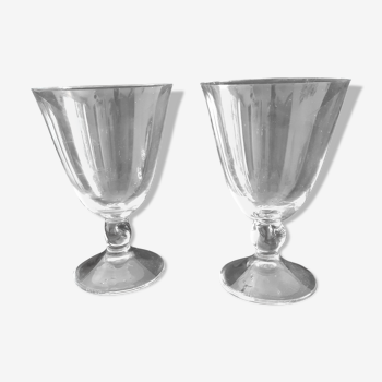 2 verres à eau modèle Orval