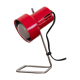 Small red vintage lamp