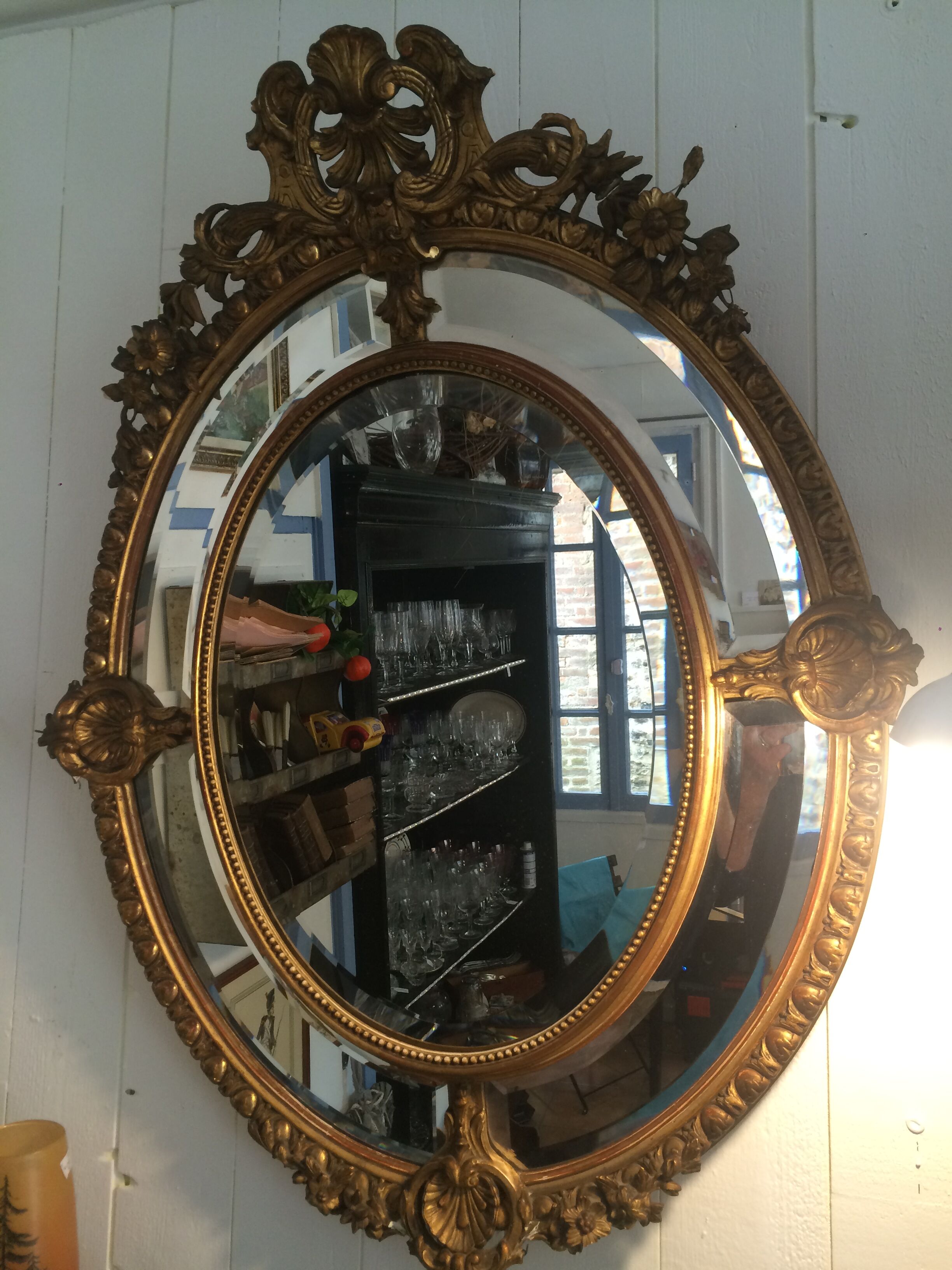Miroir Napoleon III  100x75cm