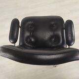 Eames leather lobby chair
