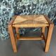 Tabouret paillé Maison Regain, circa 1970