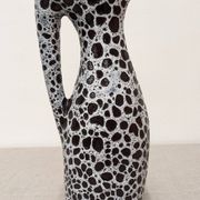 Ceramic vase by Marino Le Vaucour in Vallauris, France, circa 1960.