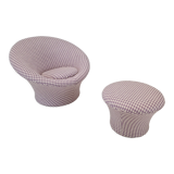 Mushroom Armchair and Ottoman by Pierre Paulin for Artifort, 1960s