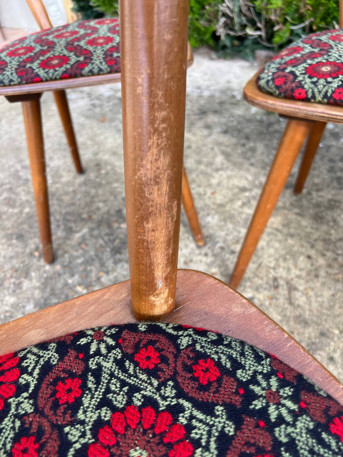 Set of 4 Scandinavian chairs