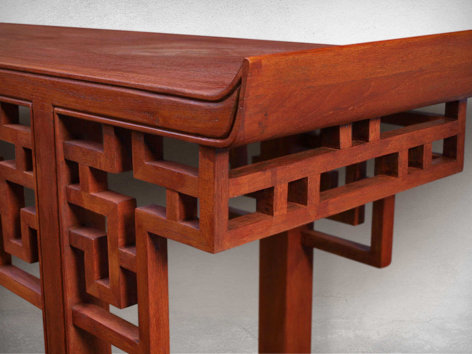 Chinese Console by C.A.K. Design for Elephant House, Thailand, 1950s