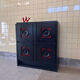 Vintage brutalist cabinet