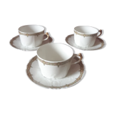 Limoges porcelain cups