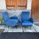 Paire de fauteuils vintage années 50/60
