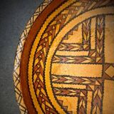 Ancien plat en terre cuite modelée Kabyle
