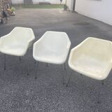 Chair / Plastic armchair White Robin Day