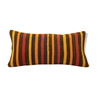 25x50 cm Kilim Cushion,Vintage Cushion Cover