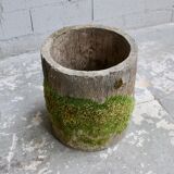 Pair of concrete planters