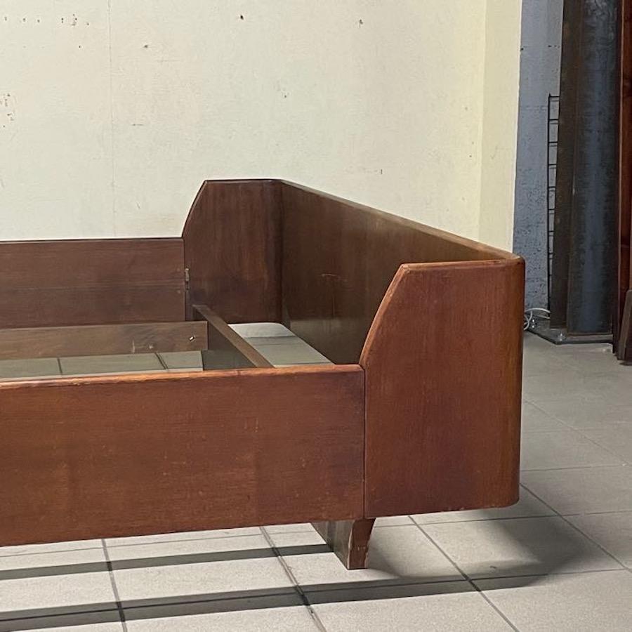 Double bed model "LT 37" by Franco Albini and Franca Helg for Poggi