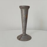 Vintage zinc vase
