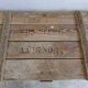 Antique patinated wooden chest – coffee table