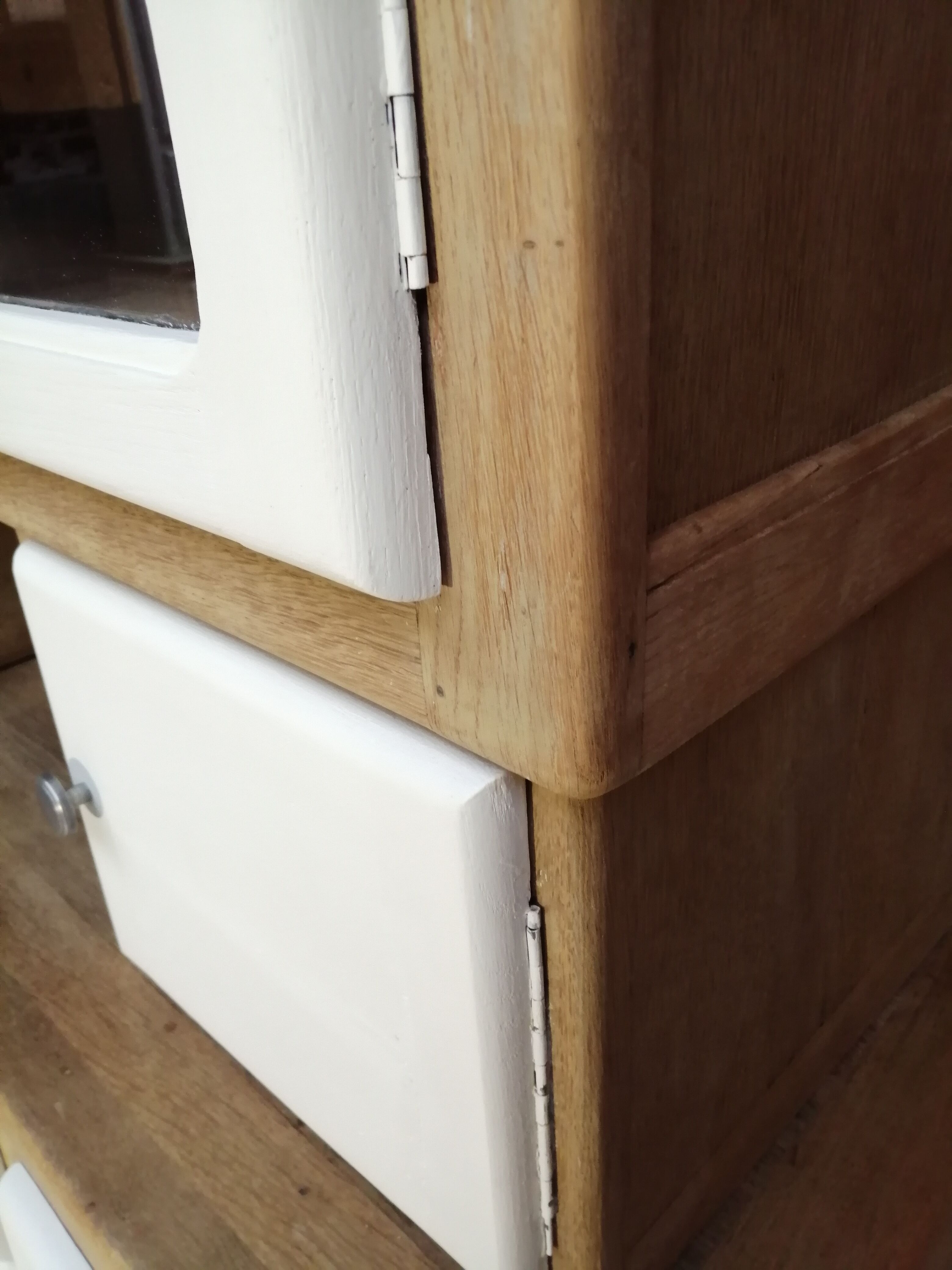 Buffet mado brushed oak and vintage cream