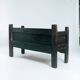 Antique walnut wooden Spanish siesta bench, Spain mid 1700s