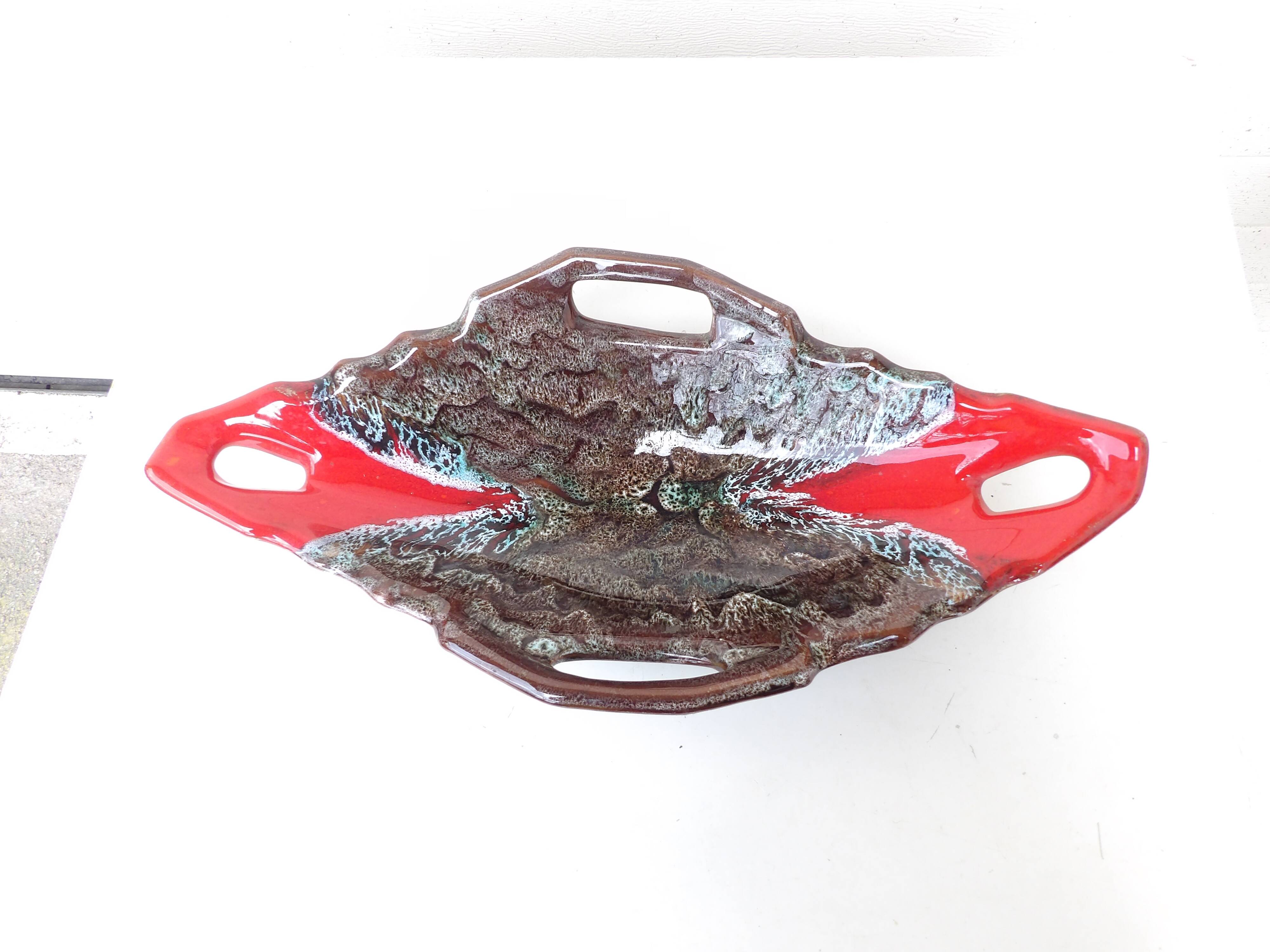 Coupe, centre de table ovale