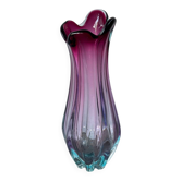 Vase en verre soufflé de Murano